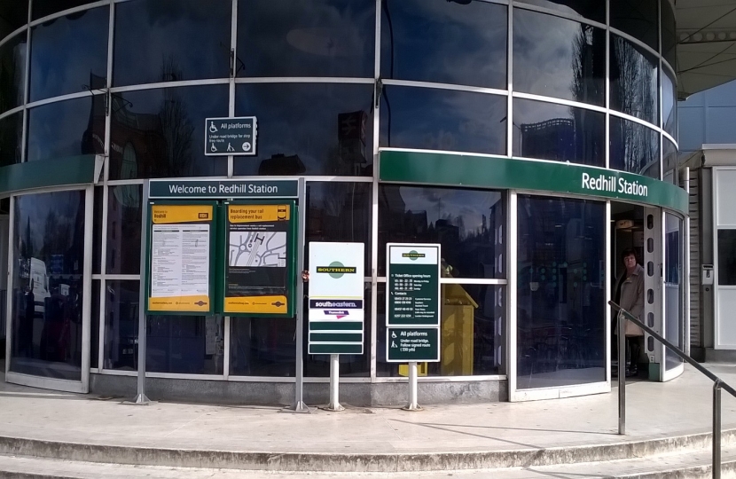 Redhill rail station