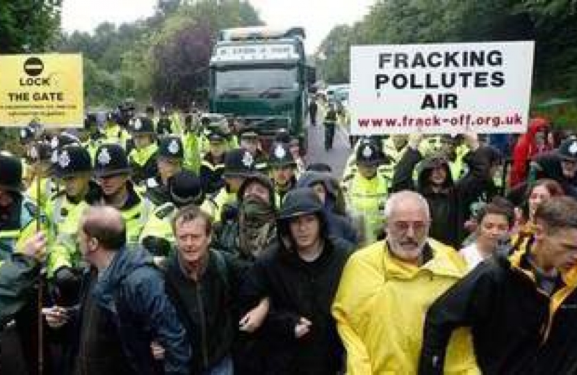 FRACKING PROTESTERS